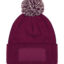 Burgundy/Off White