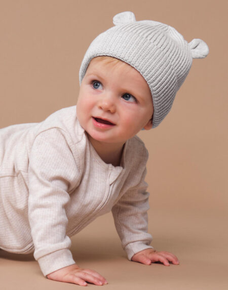 Czapka z misiem Organic Baby