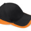 Black/Orange