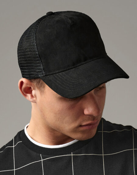 Czapka Zamszowa Snapback Trucker
