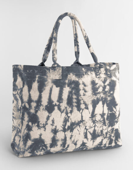Płócienna torba tote tie dye