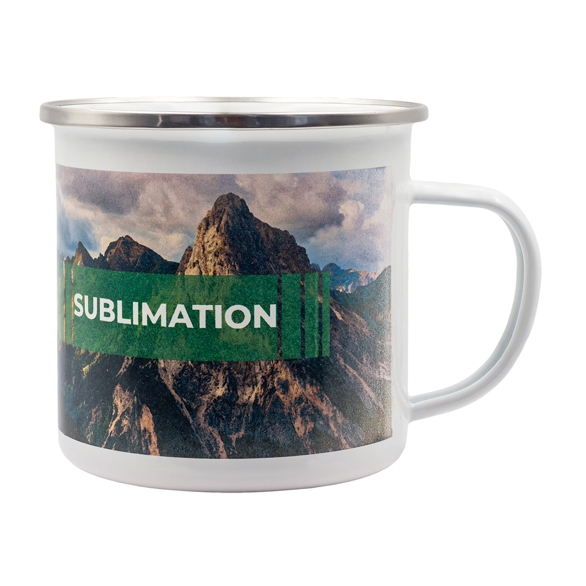 Kubek emaliowany z powłoką sublimacyjną Odis 500 ml - obrazek 6