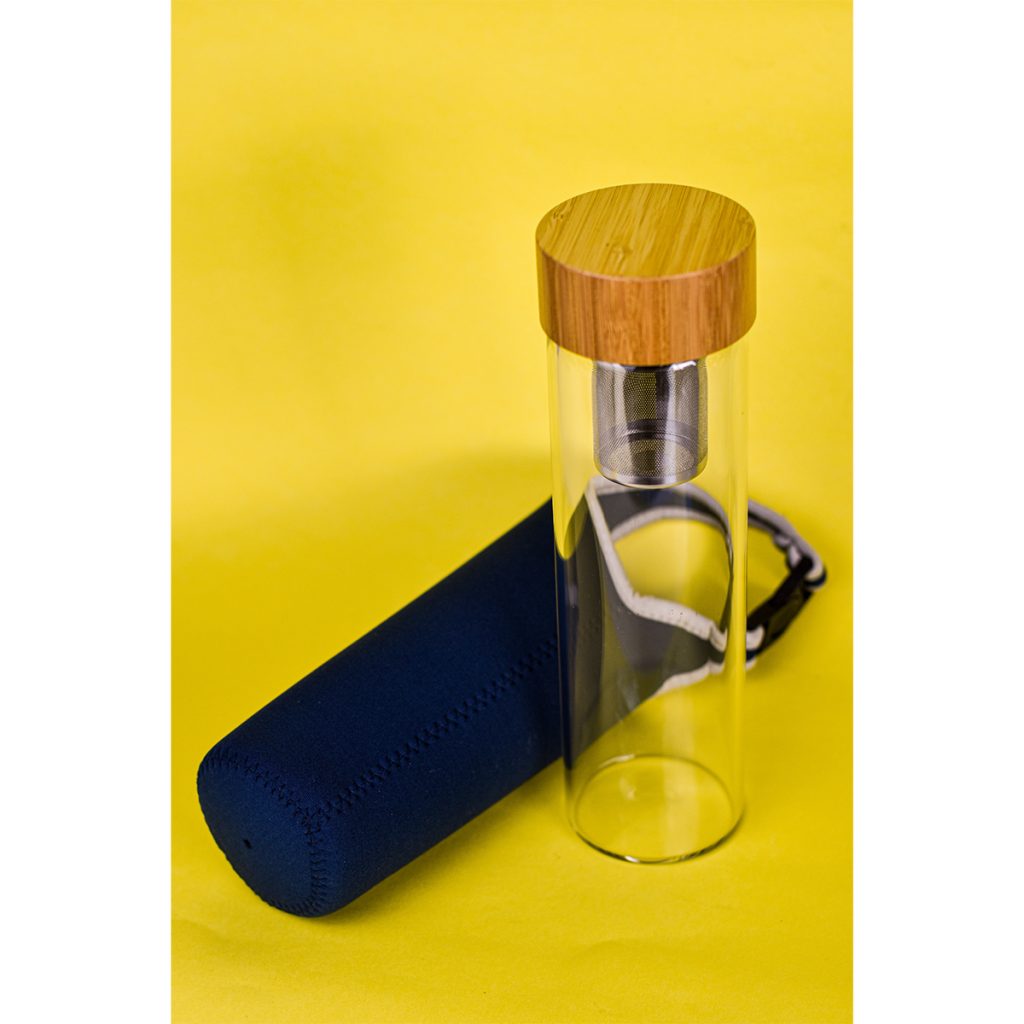 Szklana butelka z zaparzaczem herbaty Gourmet 600 ml - obrazek 11