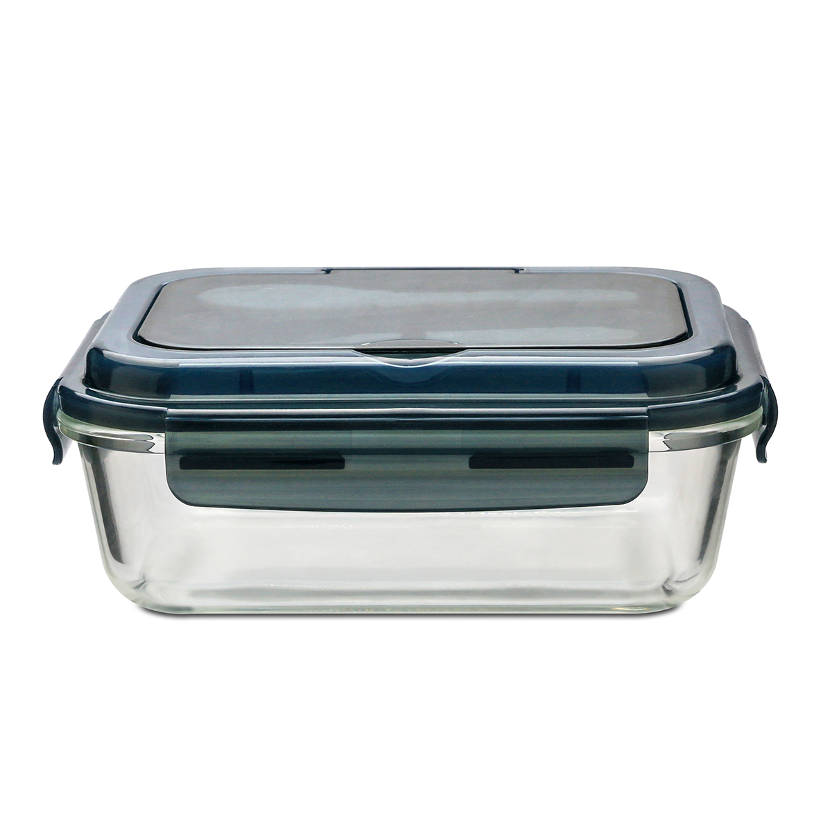 Szklany lunch box ze sztućcami Lagos 1000 ml - obrazek 2