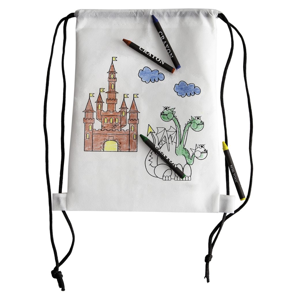 Plecak z kredkami White Line - obrazek 2