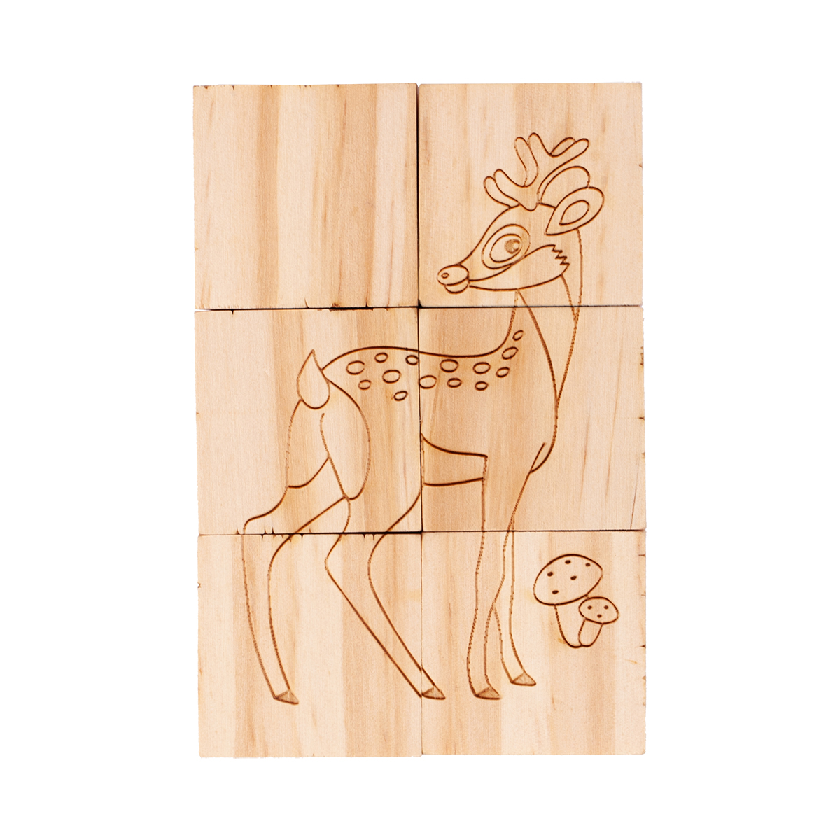 Drewniane klocki Animal World - obrazek 3