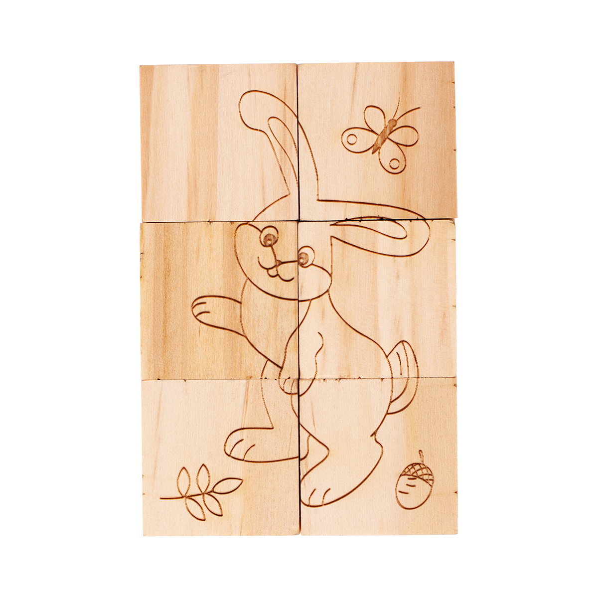 Drewniane klocki Animal World - obrazek 4