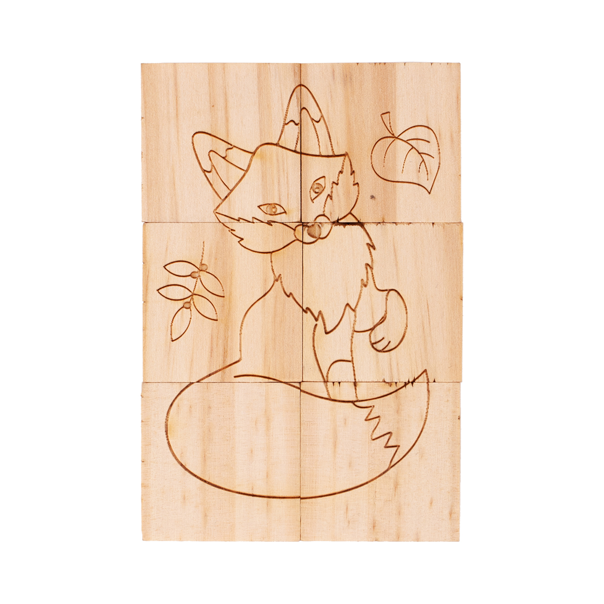 Drewniane klocki Animal World - obrazek 5