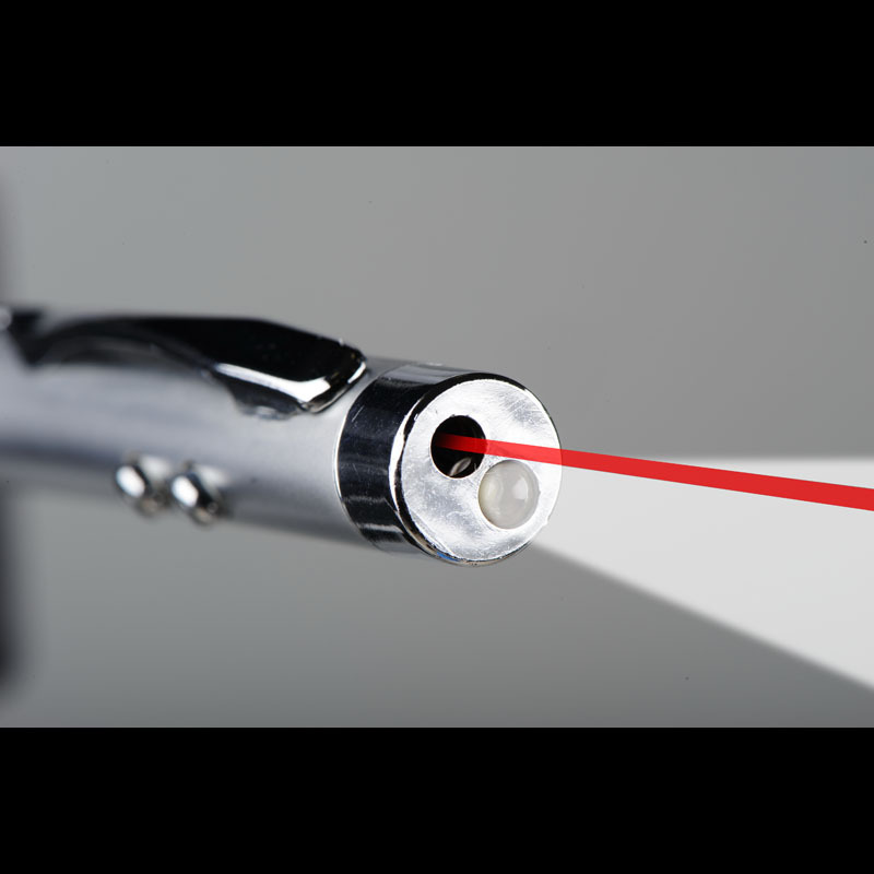 Długopis ze wskaźnikiem laserowym Combo – 4 w 1 - obrazek 3