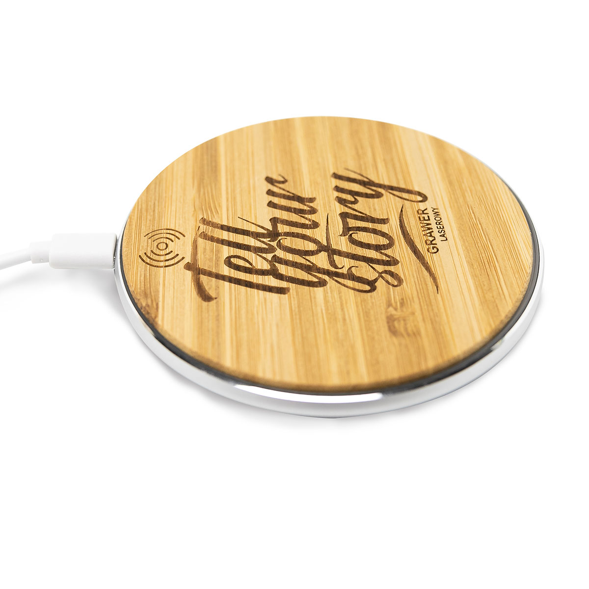 Ładowarka indukcyjna Top Bamboo - obrazek 4