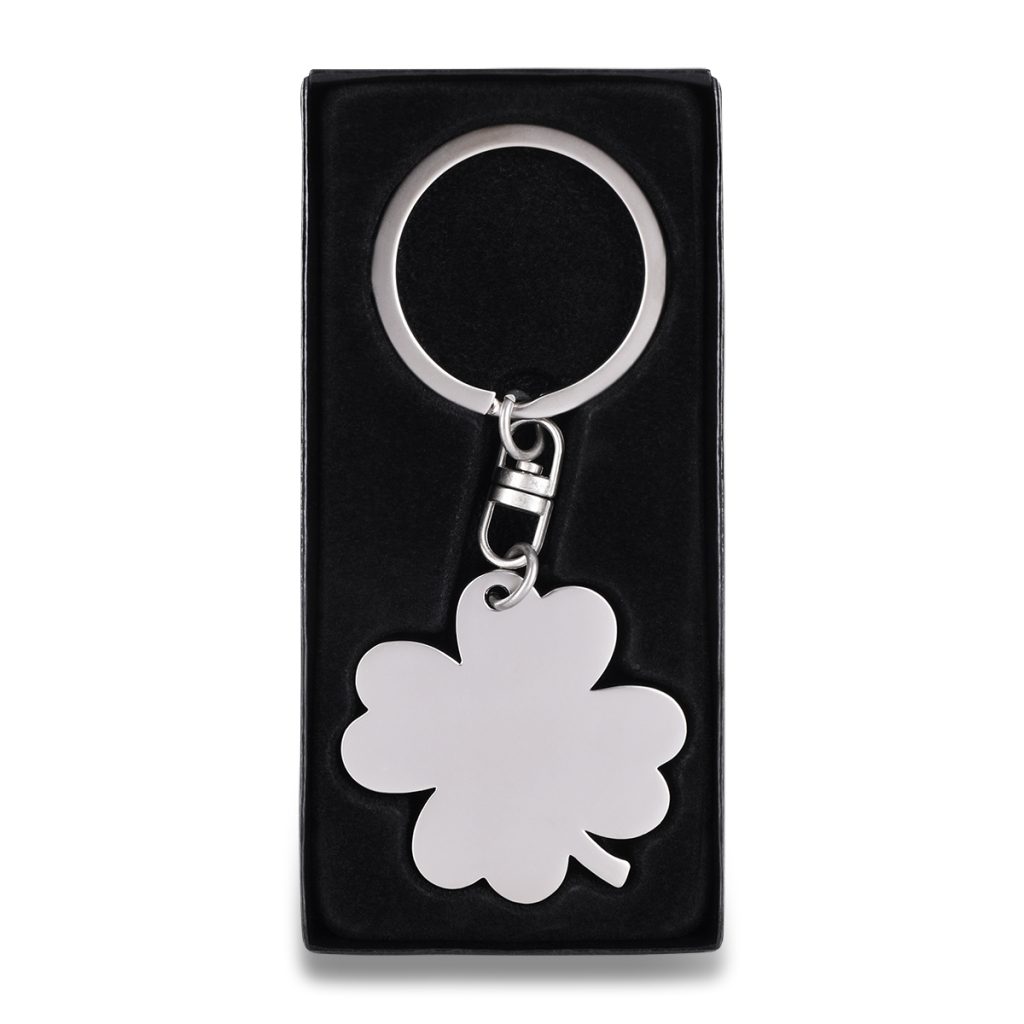 Brelok metalowy Clover