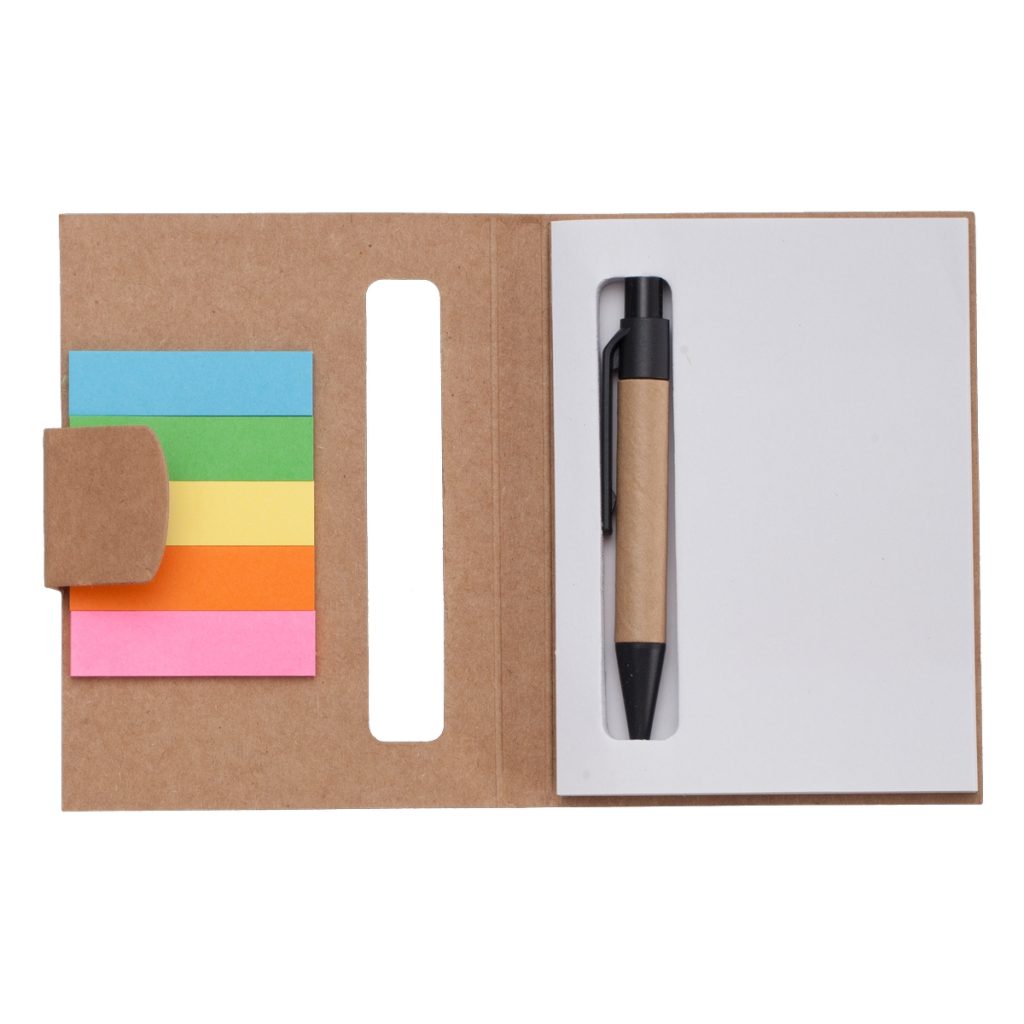 Notes 80x110/100k gładki Mini z długopisem - obrazek 4