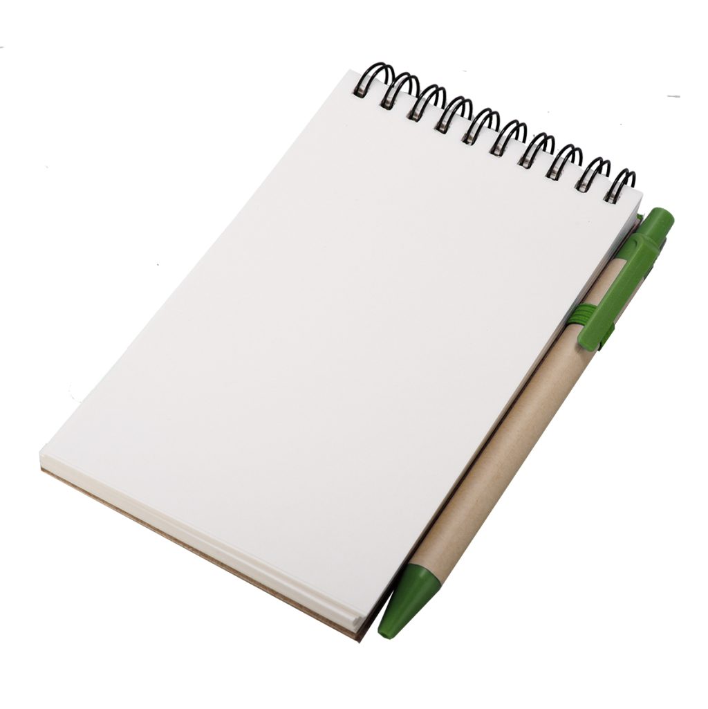 Notes Kraft z długopisem - obrazek 3