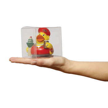 Plastikowe pudełko do pakowania kaczek gumowych - obrazek 2