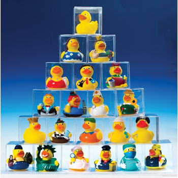 Plastikowe pudełko do pakowania kaczek gumowych - obrazek 3