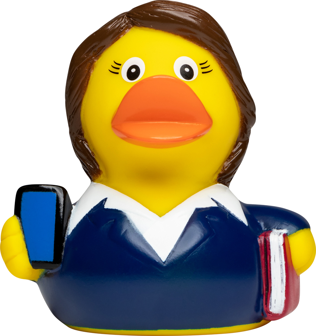 Kaczka gumowa bizneswoman - obrazek 3
