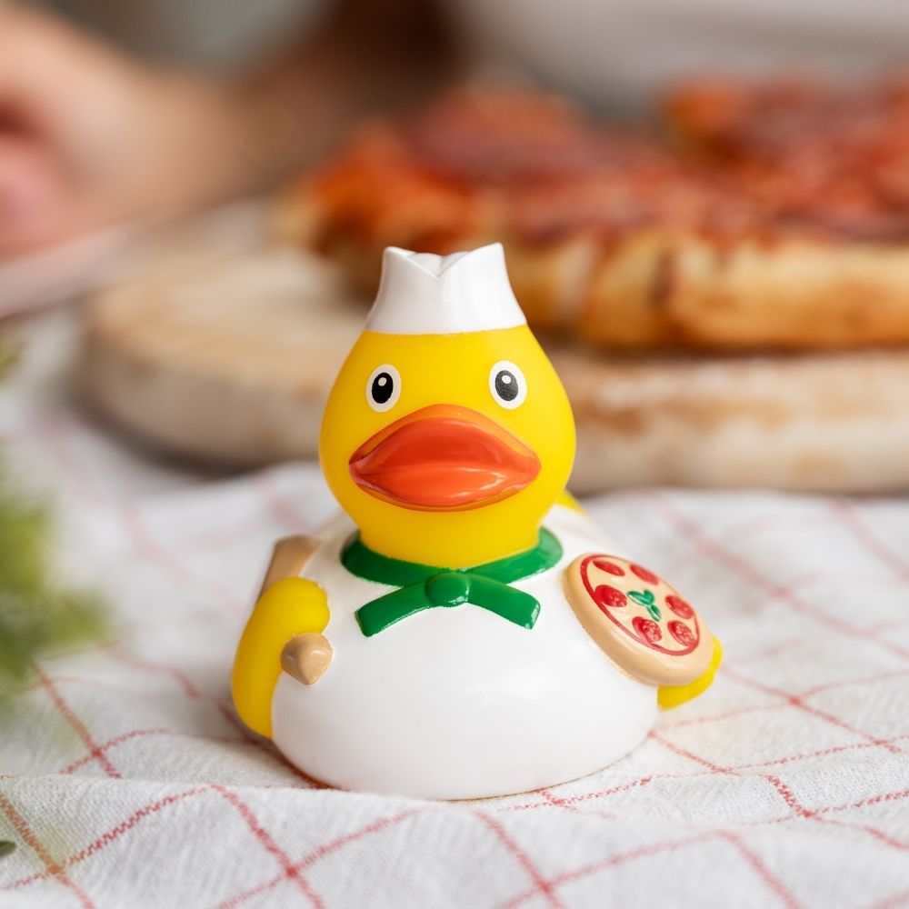 Kaczka gumowa pizza - obrazek 2