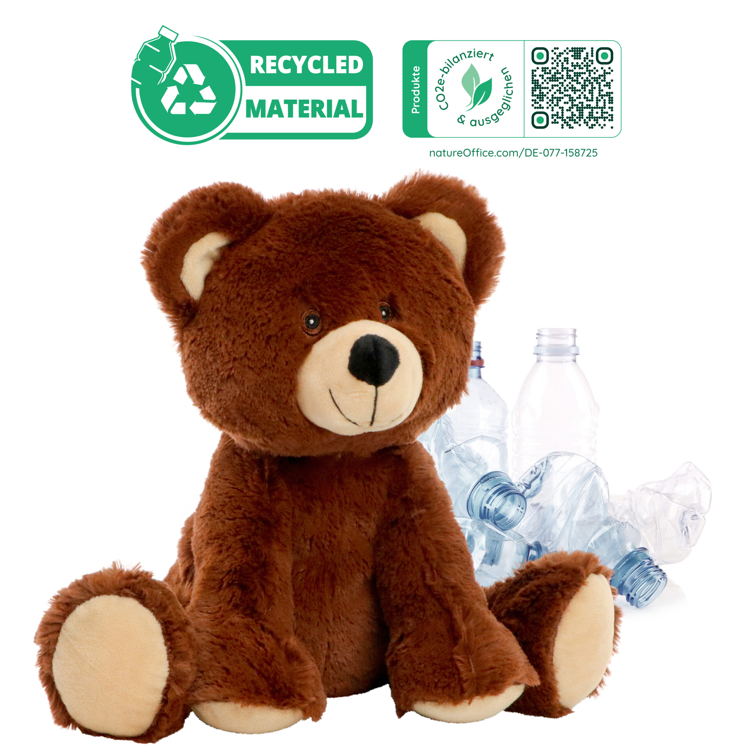 Miś z recyclingu