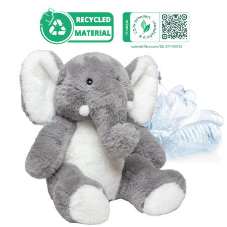 Słoń z recyklingu