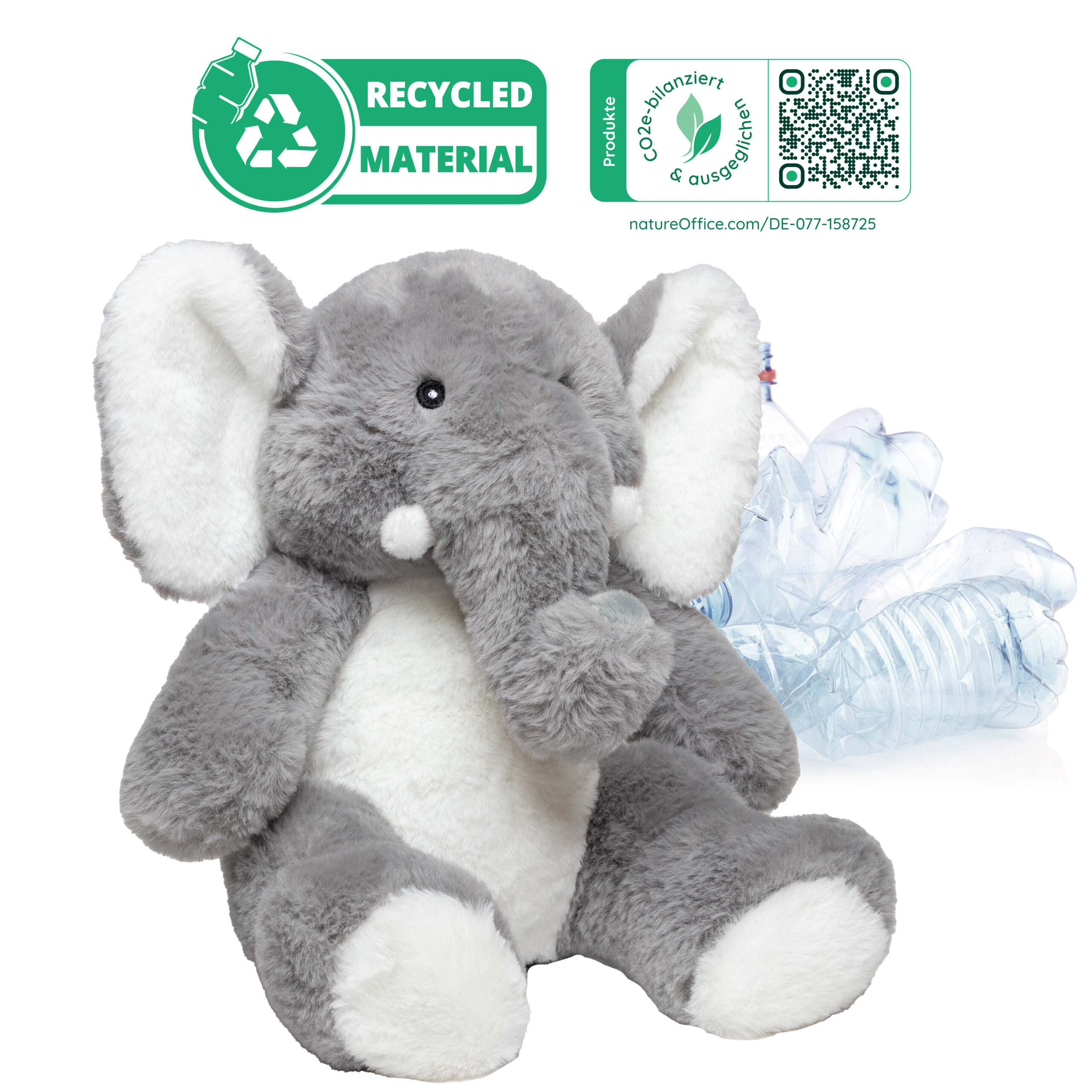 Słoń z recyklingu
