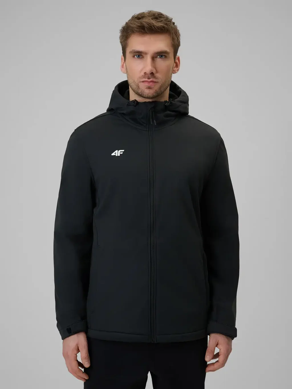 Kurtka męska softshell Czarna