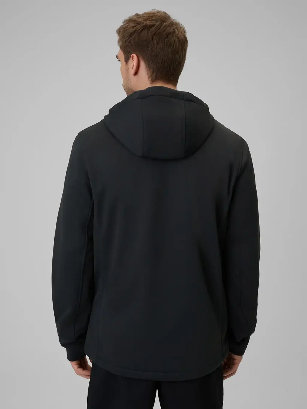 Kurtka męska softshell Czarna - obrazek 3