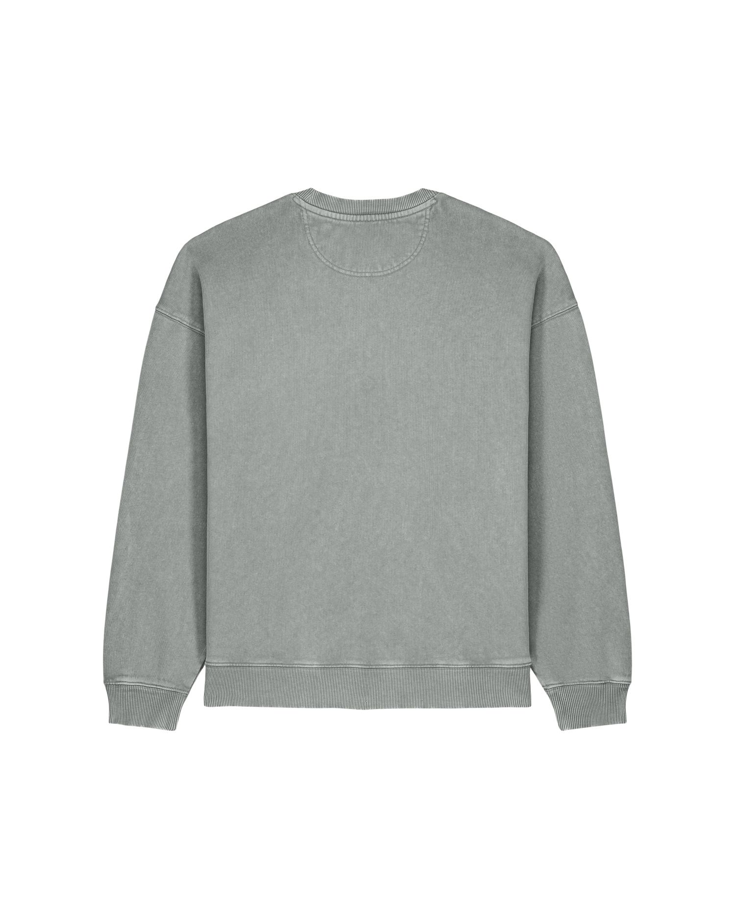 Bluza unisex crewneck oversized garment-dyed - obrazek 15