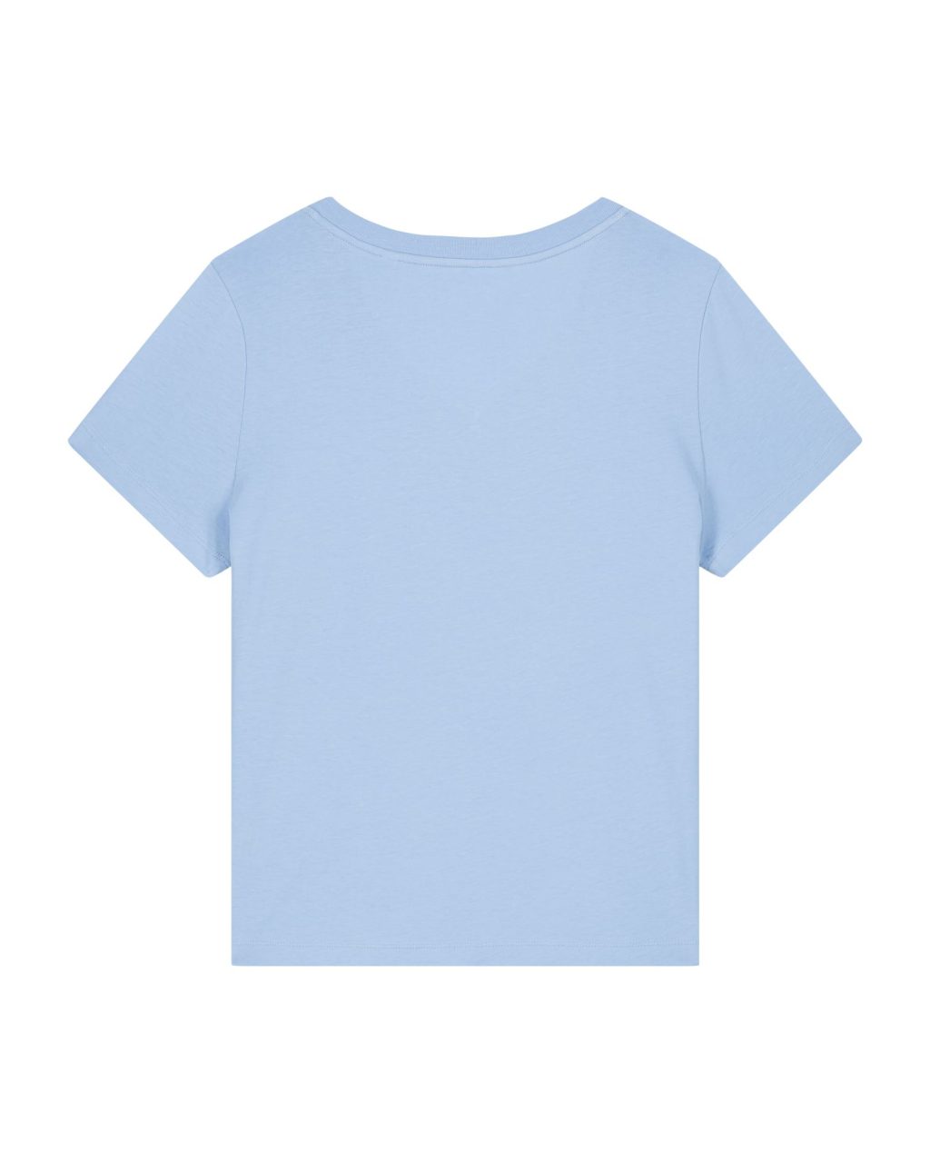 T-shirt damski z dekoltem V - obrazek 2