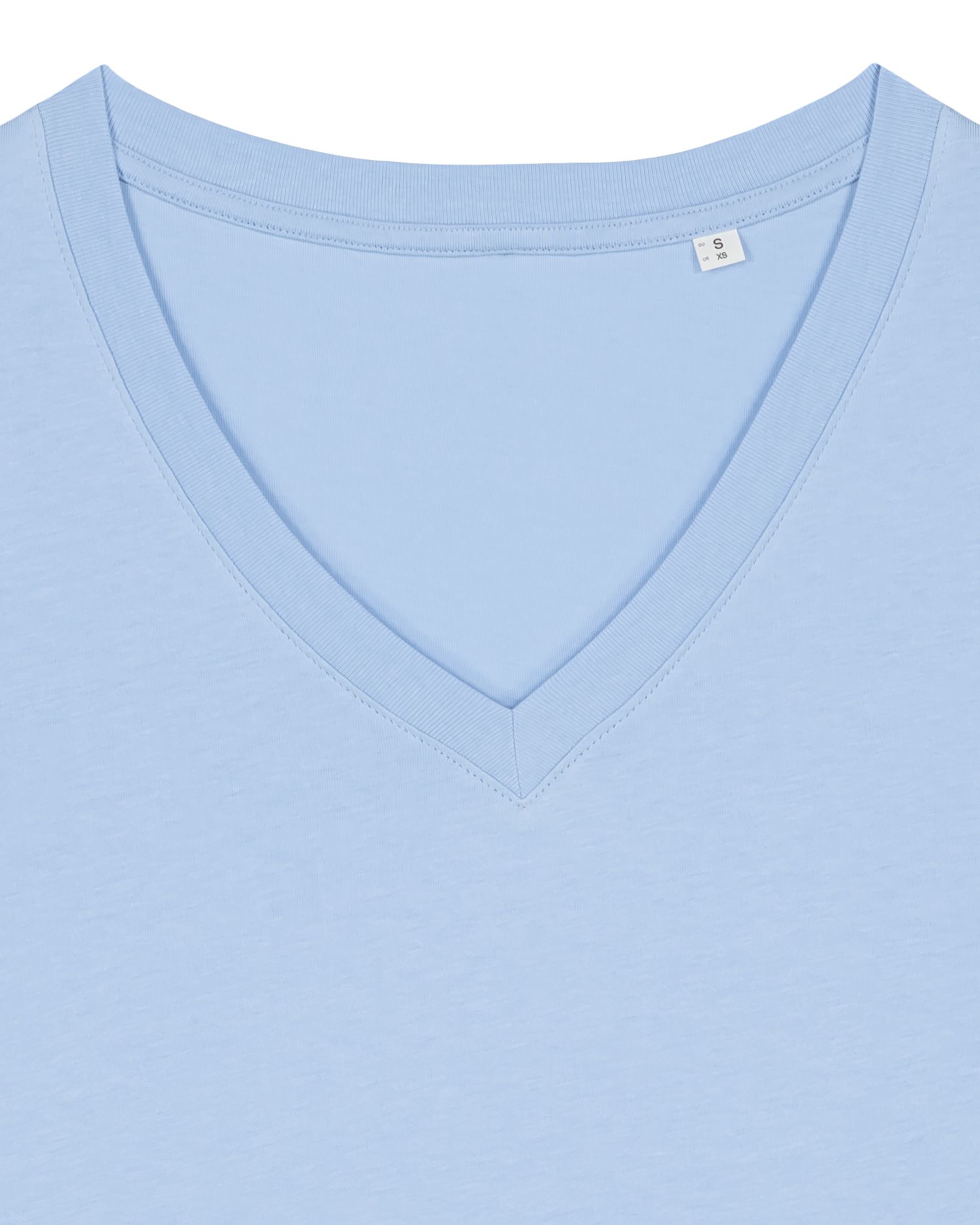 T-shirt damski z dekoltem V - obrazek 7