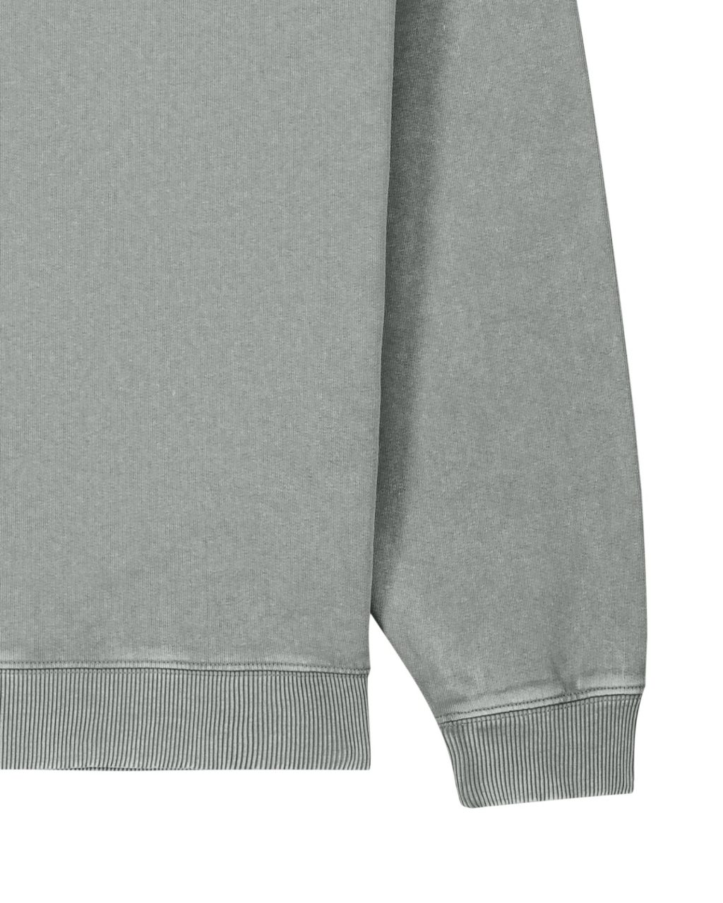 Bluza unisex crewneck oversized garment-dyed - obrazek 4