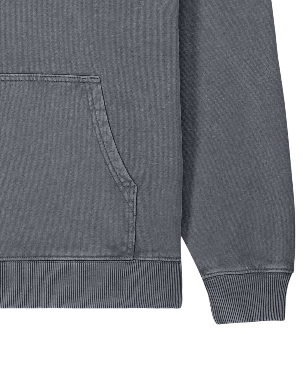 Bluza z kapturem unisex oversized garment-dyed - obrazek 3