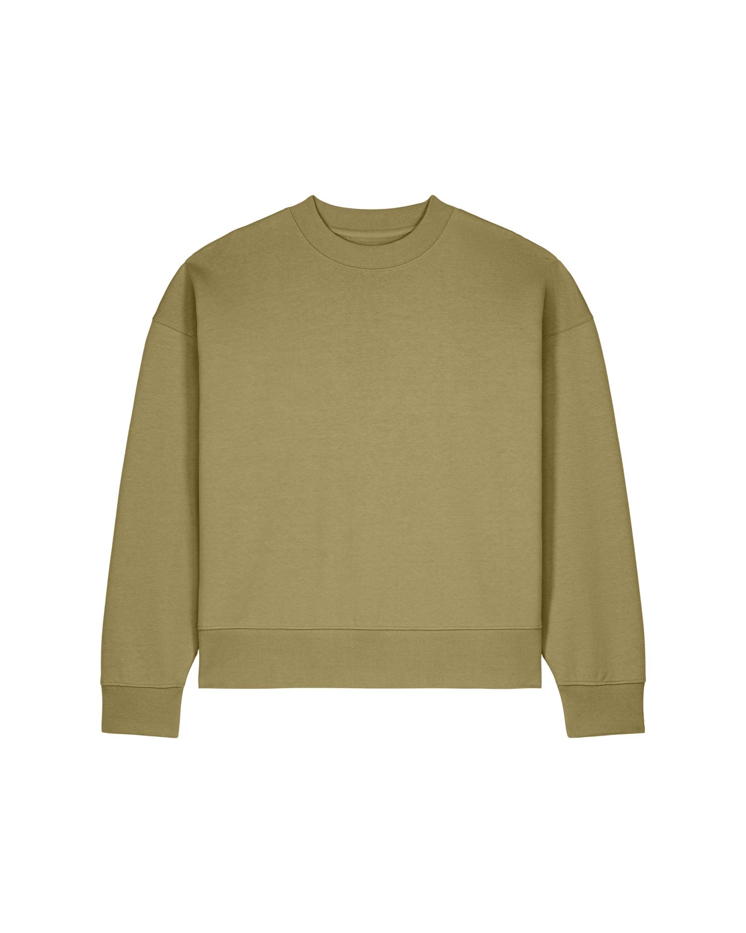 Bluza unisex crewneck boxy z bawełny z recyklingu - obrazek 14