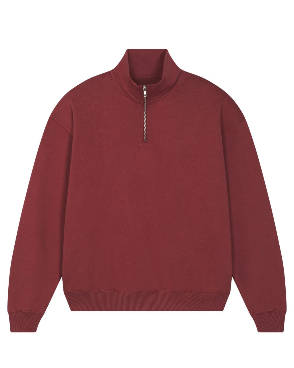 Bluza unisex boxy z krótkim zamkiem sucha w dotyku - obrazek 3