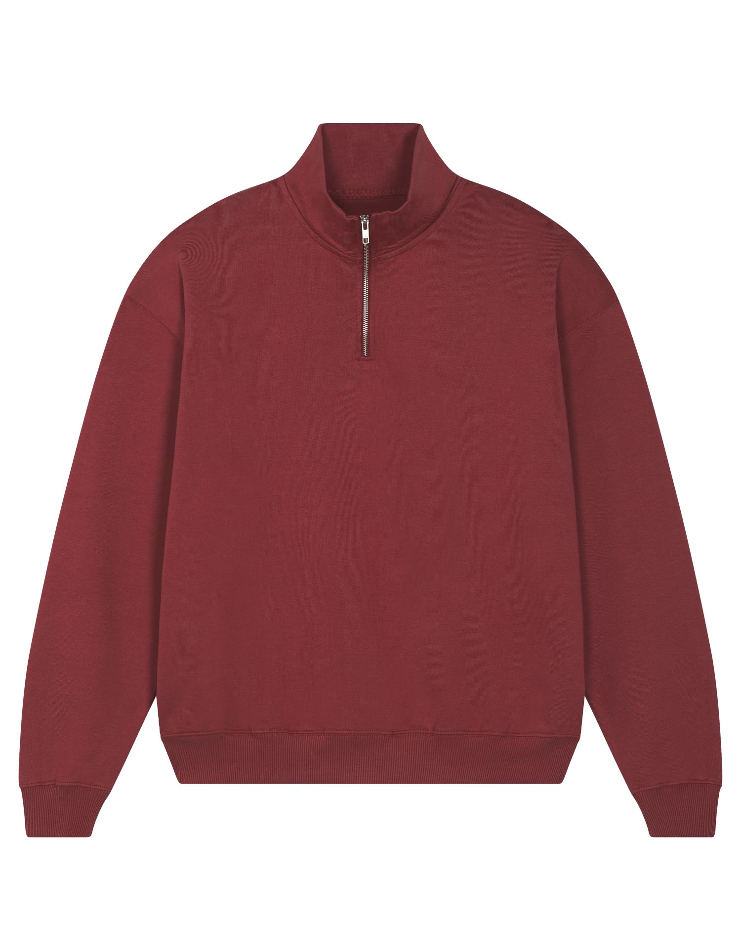 Bluza unisex boxy z krótkim zamkiem sucha w dotyku - obrazek 3