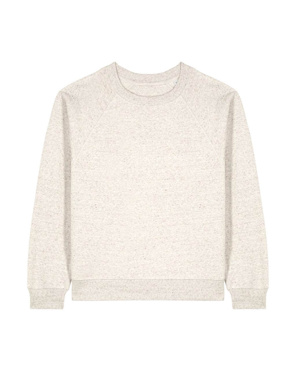 Bluza damska crewneck z rękawami raglanowymi - obrazek 3