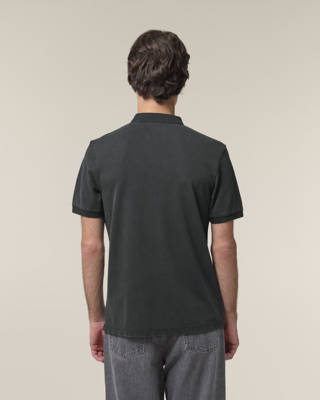 Koszulka polo unisex garment-dyed - obrazek 4