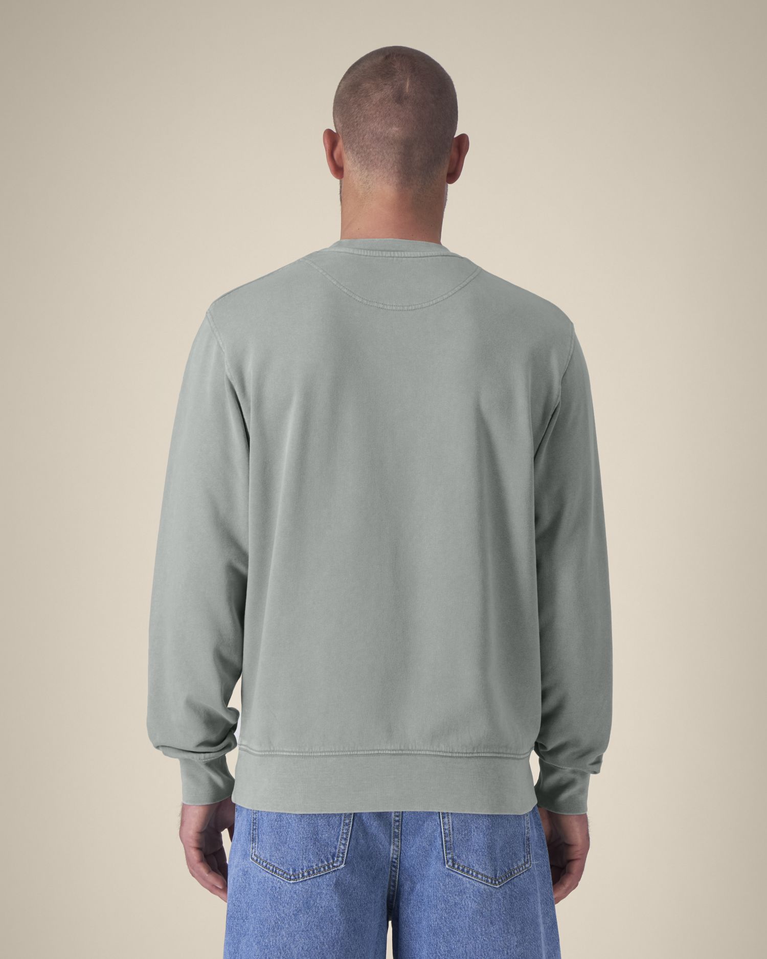 Bluza unisex crewneck garment-dyed z French Terry - obrazek 11