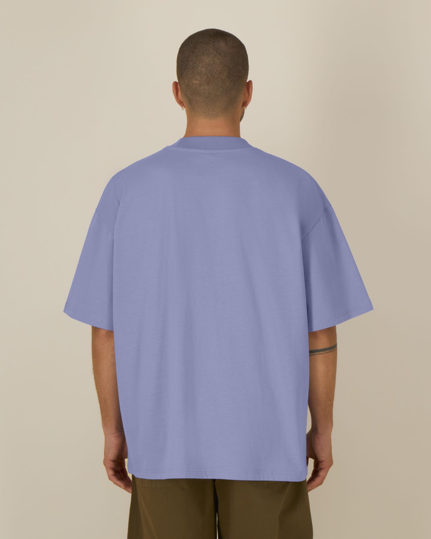 T-shirt unisex oversized ze stójką - obrazek 12
