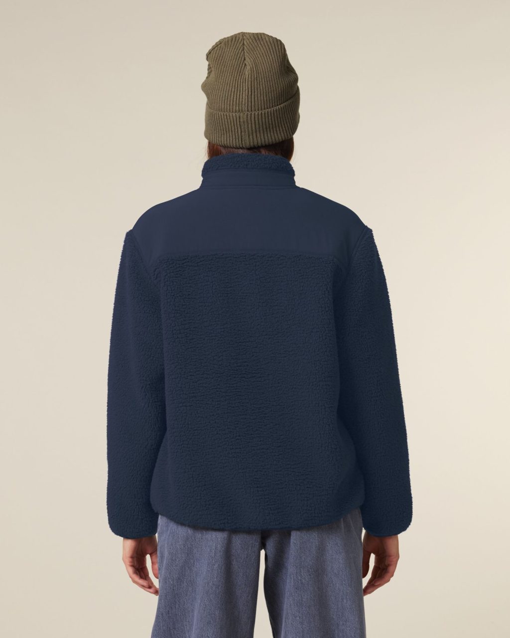Kurtka sherpa unisex relaxed - obrazek 5