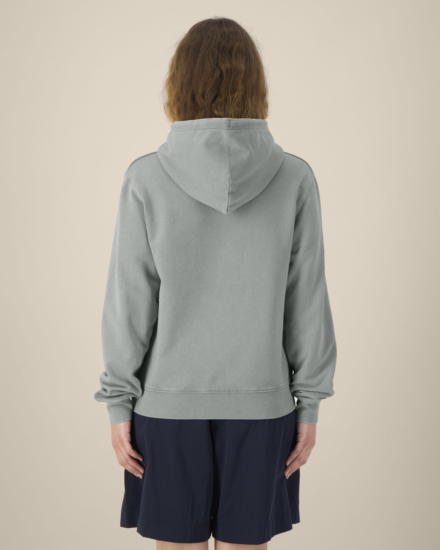Bluza z kapturem unisex garment-dyed z French Terry - obrazek 7