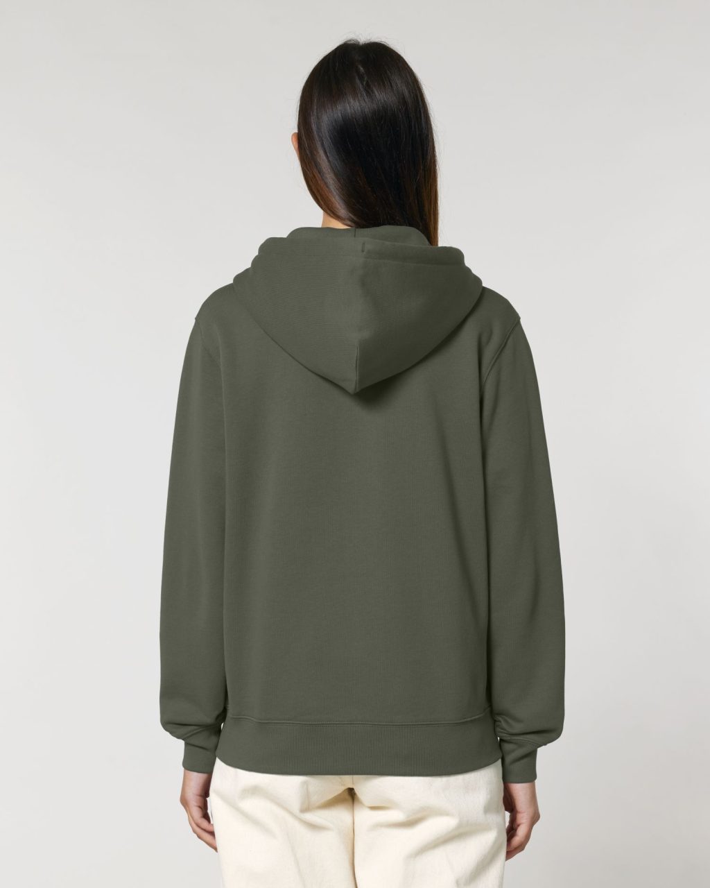Rozpinana bluza z kapturem unisex Iconic - obrazek 9