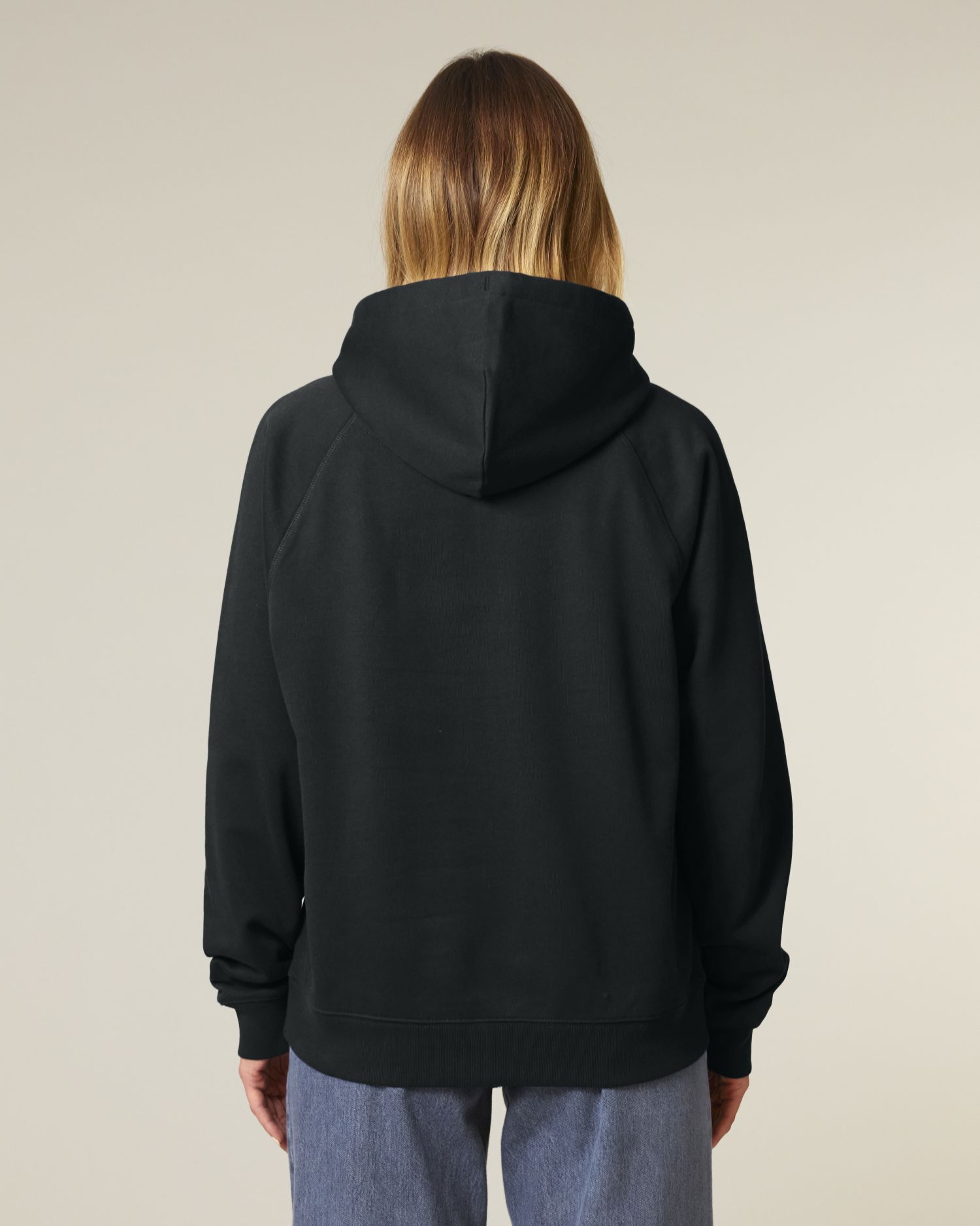 Bluza z kapturem unisex relaxed z rękawami raglanowymi - obrazek 9