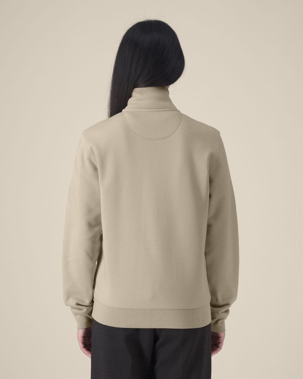 Rozpinana bluza unisex ze stójką - obrazek 7