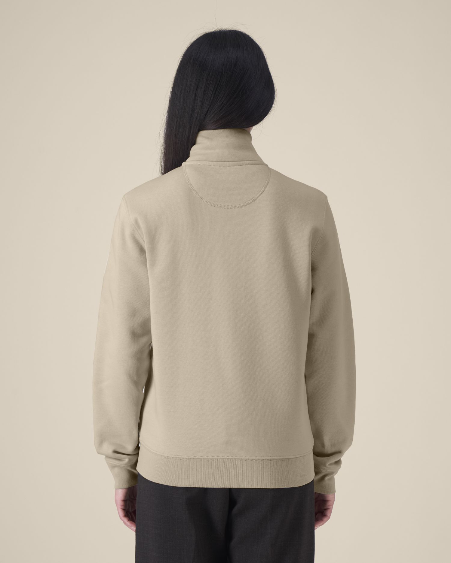Rozpinana bluza unisex ze stójką - obrazek 7