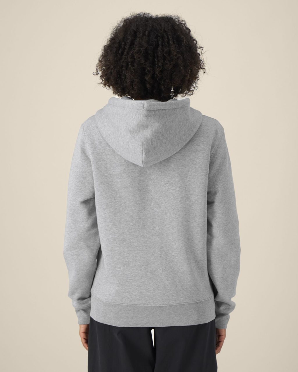 Rozpinana bluza z kapturem unisex z bawełny i TENCEL™ Modal - obrazek 6