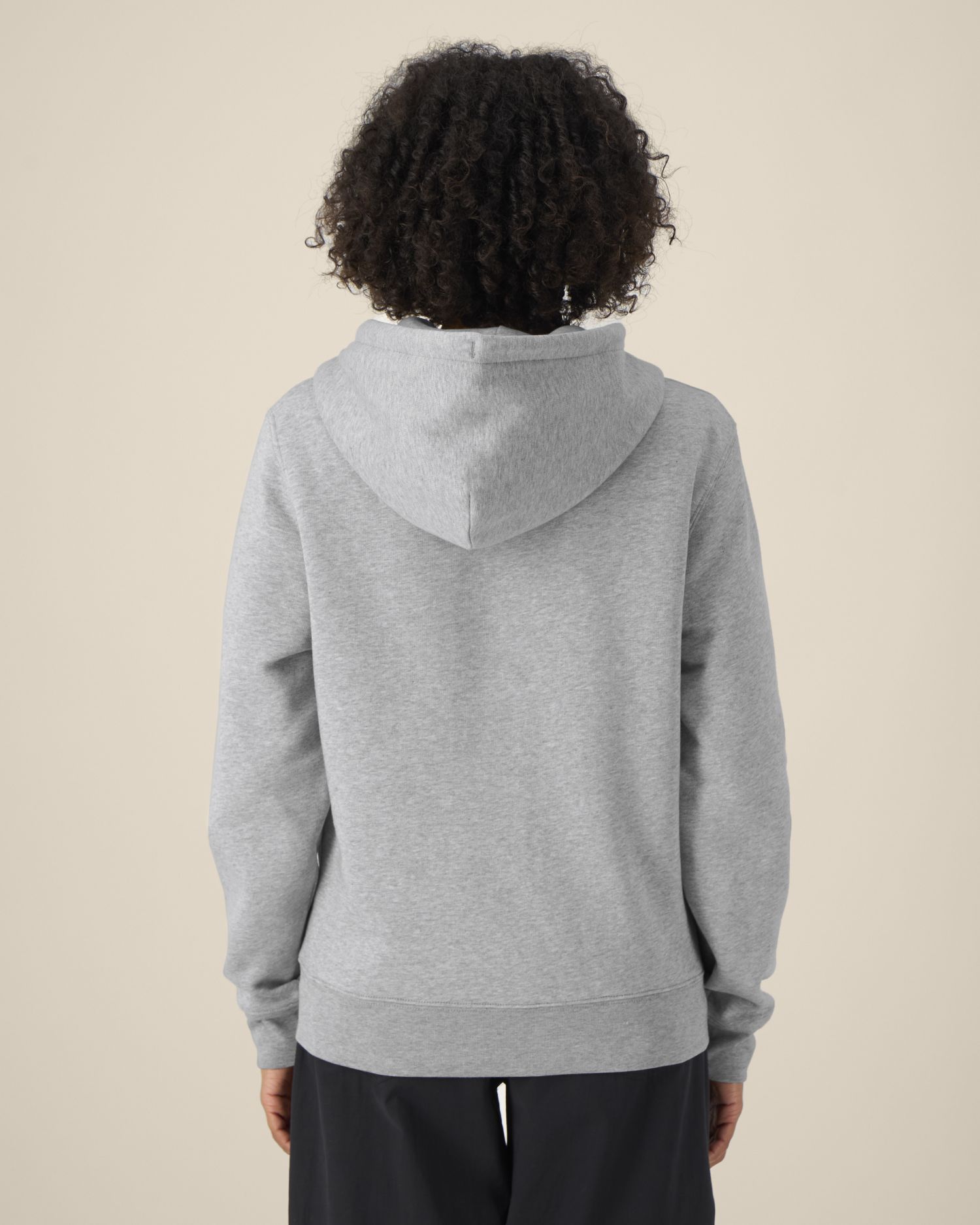 Rozpinana bluza z kapturem unisex z bawełny i TENCEL™ Modal - obrazek 6
