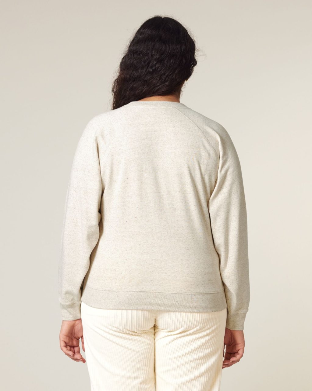 Bluza damska crewneck z rękawami raglanowymi - obrazek 5