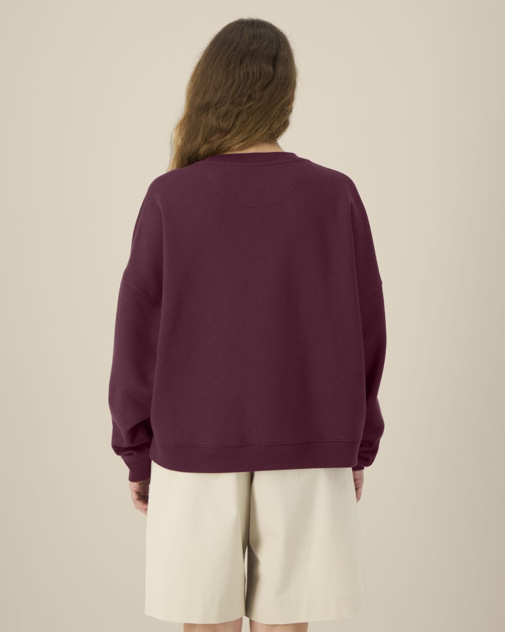 Bluza damska crewneck z bawełny i TENCEL™ Modal - obrazek 3