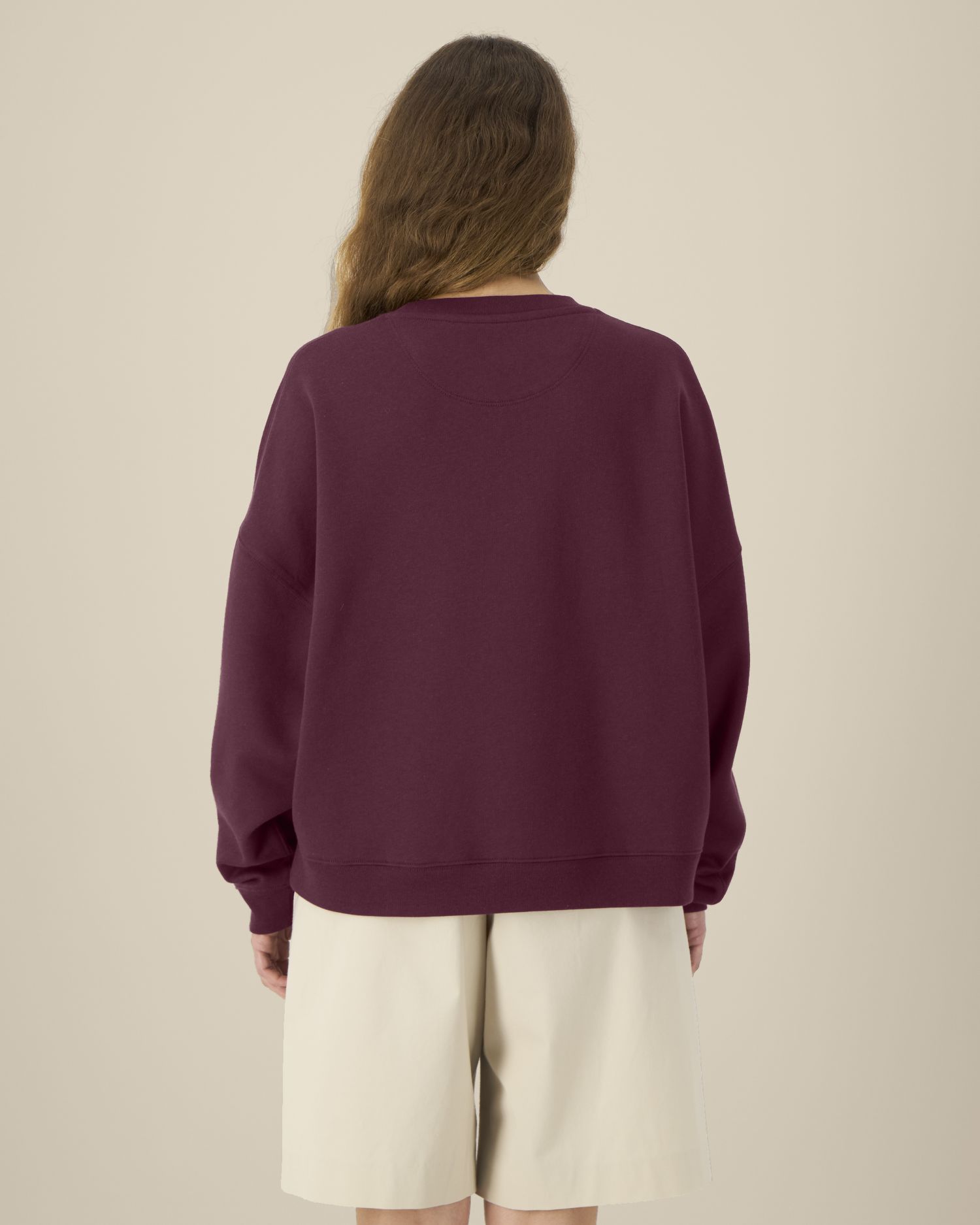Bluza damska crewneck z bawełny i TENCEL™ Modal - obrazek 3