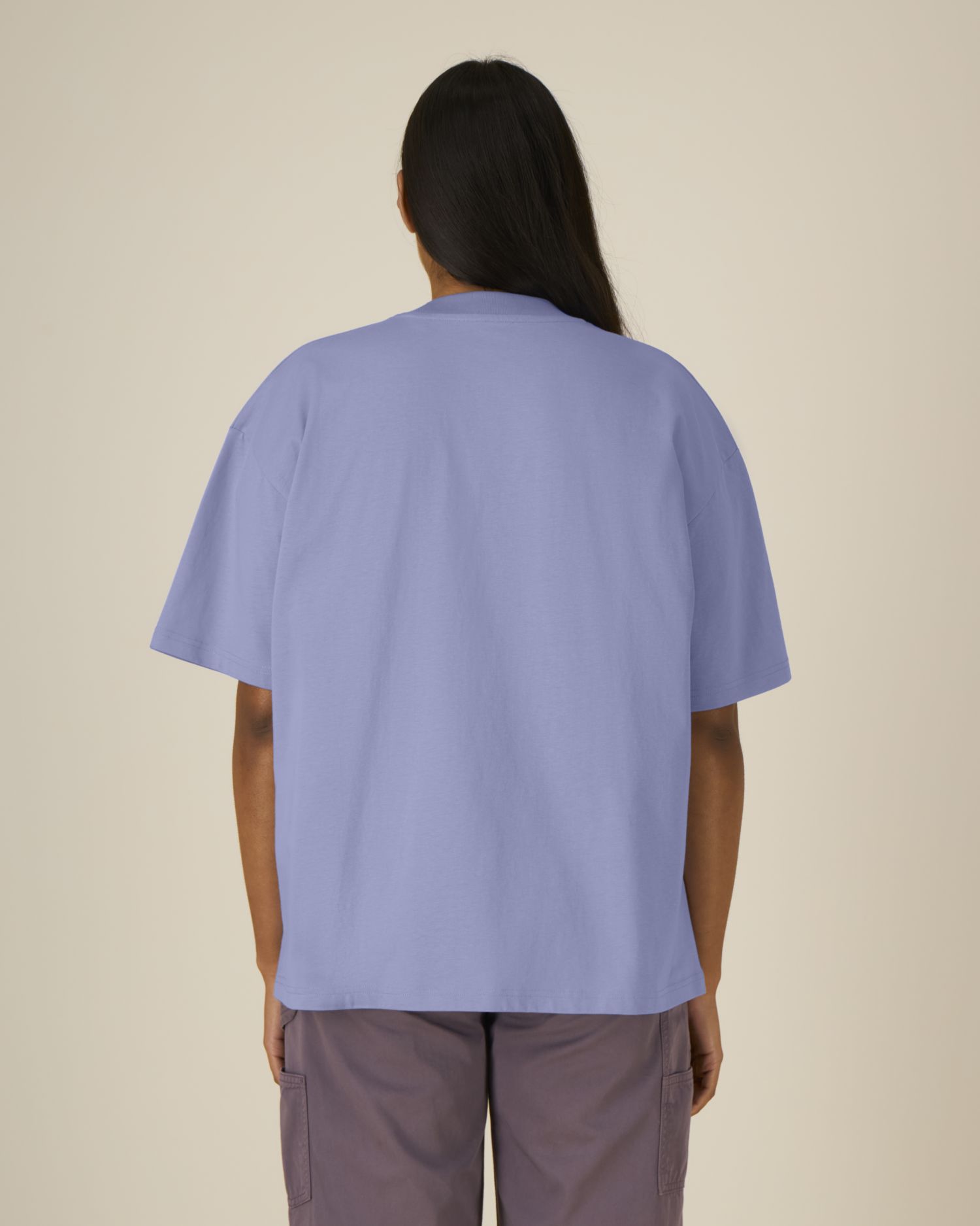 T-shirt unisex oversized ze stójką - obrazek 5